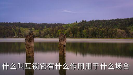 什么叫互鎖它有什么作用用于什么場合