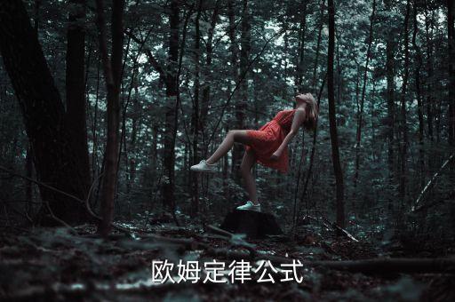 歐姆定律公式，歐姆定律的公式
