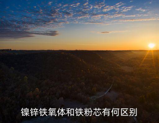 鎳鋅鐵氧體和鐵粉芯有何區(qū)別