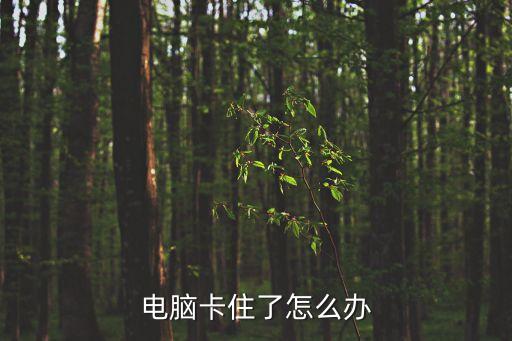 電腦卡了，電腦變卡了怎么辦
