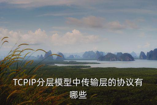 TCPIP分層模型中傳輸層的協(xié)議有哪些