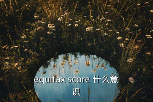 equifax score 什么意識(shí)