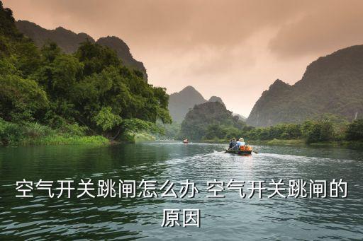 空氣開關(guān)跳閘怎么辦 空氣開關(guān)跳閘的原因