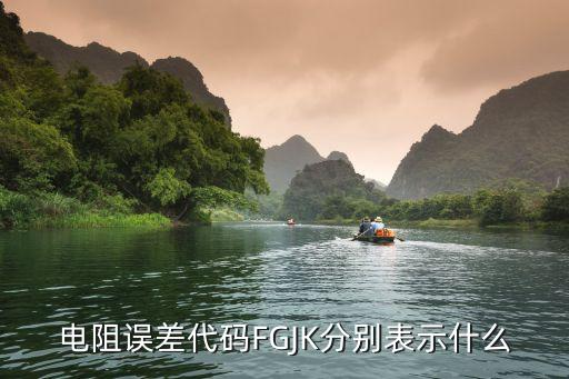 誤差符號，電阻誤差代碼FGJK分別表示什么