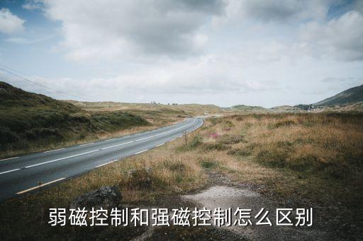 弱磁控制，永磁同步電機(jī)的矢量控制和弱磁控制有什么區(qū)別嗎矢量控制是研究