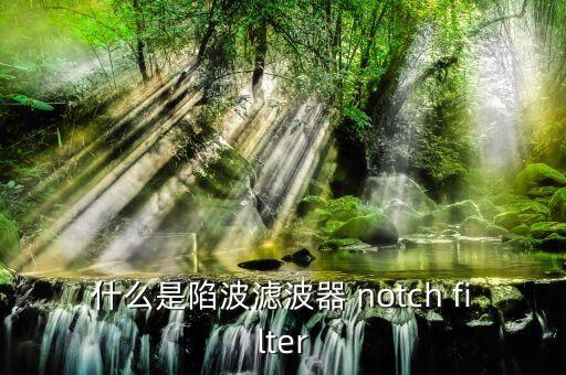 什么是陷波濾波器 notch filter