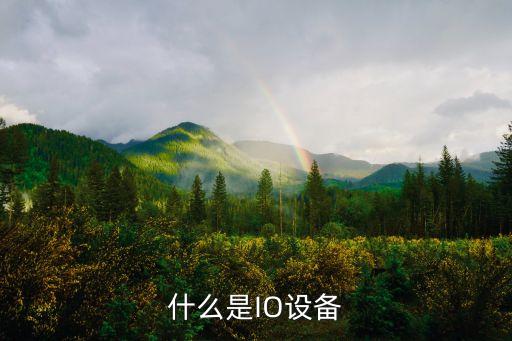 什么是IO設(shè)備