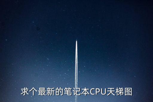 求個(gè)最新的筆記本CPU天梯圖