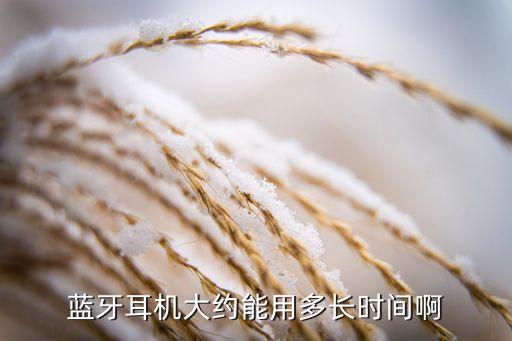 藍(lán)牙耳機(jī)使用壽命，藍(lán)牙耳機(jī)的使用期
