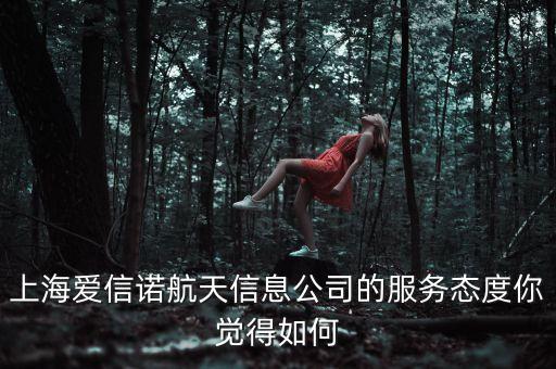 上海愛信諾，上海愛信諾航天信息公司的服務(wù)態(tài)度你覺得如何