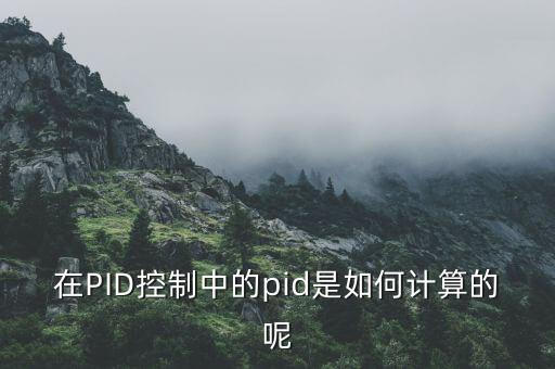 pid公式，PID公式是干嘛的