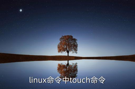 linux命令中touch命令