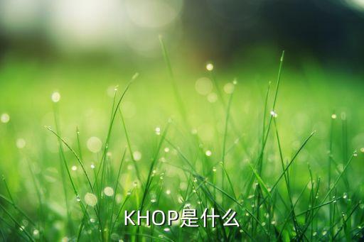KHOP是什么