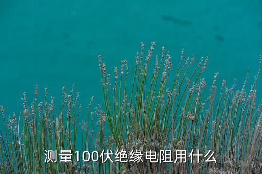 測量絕緣電阻可用，測量絕緣電阻可用什么