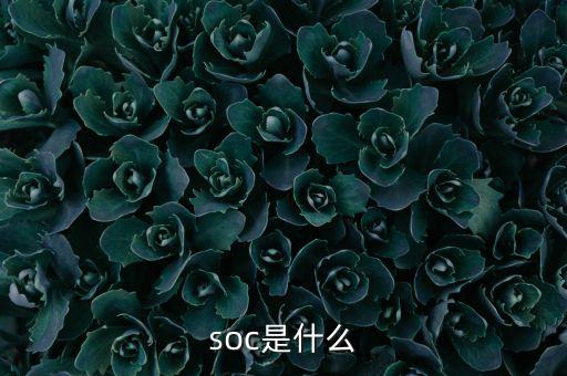 soc是什么