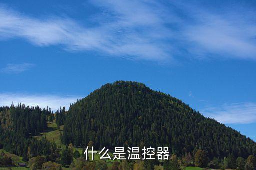 什么是溫控器