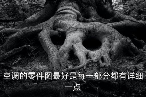 空調(diào)冷凝器圖片，空調(diào)的零件圖最好是每一部分都有詳細(xì)一點(diǎn)