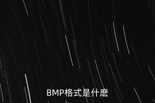 BMP格式是什麼