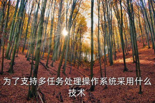 多任務(wù)處理，多任務(wù)是處理是什么