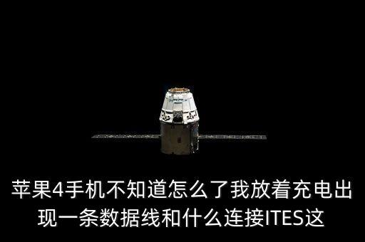 蘋果4手機不知道怎么了我放著充電出現(xiàn)一條數(shù)據(jù)線和什么連接ITES這