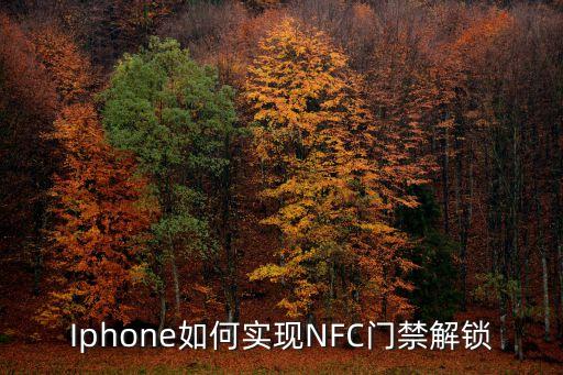 Iphone如何實現(xiàn)NFC門禁解鎖