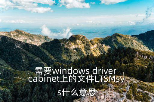 ltsm，沒(méi)有l(wèi)tsmsys電腦有什么影響