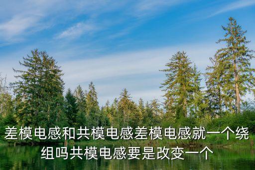 差模電感和共模電感差模電感就一個(gè)繞組嗎共模電感要是改變一個(gè)