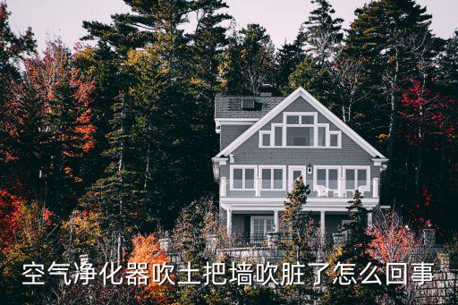 空氣凈化器吹土把墻吹臟了怎么回事