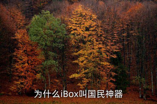 為什么iBox叫國民神器