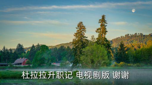 杜拉拉升職記 電視劇版 謝謝