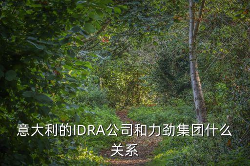 意大利的IDRA公司和力勁集團(tuán)什么關(guān)系