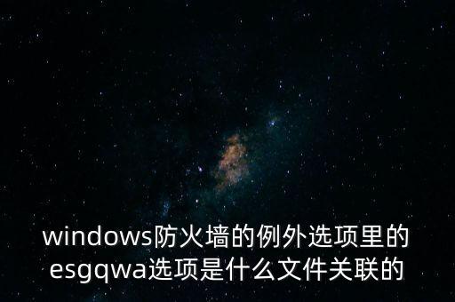 qwa，QWA是什么東西啊
