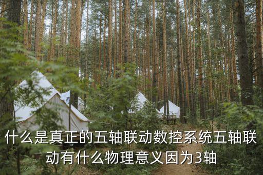 什么是真正的五軸聯(lián)動(dòng)數(shù)控系統(tǒng)五軸聯(lián)動(dòng)有什么物理意義因?yàn)?軸