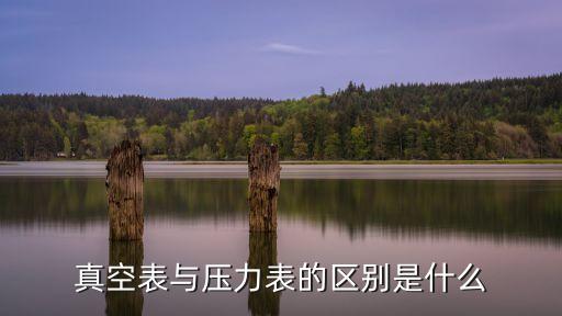 真空表與壓力表的區(qū)別是什么