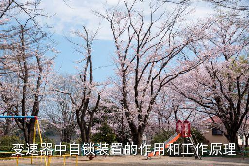 變速器中自鎖裝置的作用和工作原理