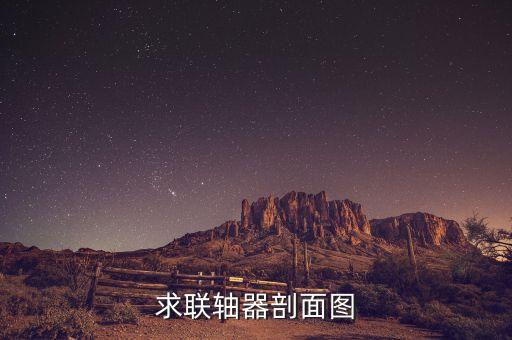 求聯(lián)軸器剖面圖
