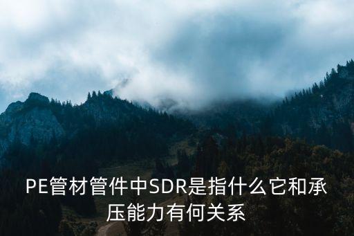 sdr是什么意思，SDR是什么意思啊