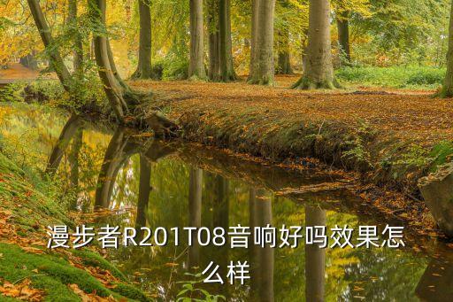 漫步者R201T08音響好嗎效果怎么樣