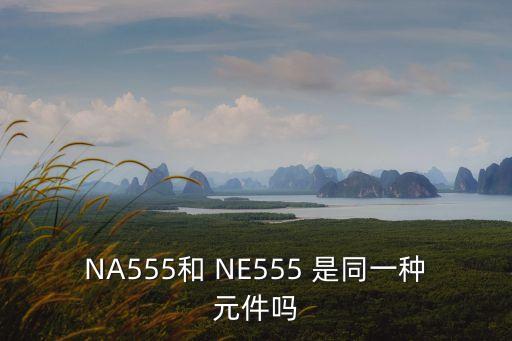 NA555和 NE555 是同一種元件嗎