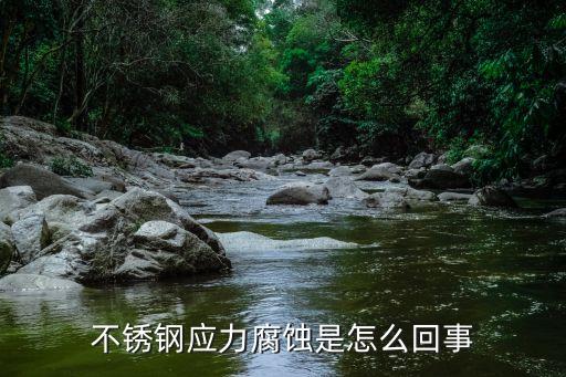 不銹鋼應(yīng)力腐蝕是怎么回事