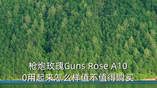 槍炮玫瑰Guns Rose A100用起來怎么樣值不值得購買