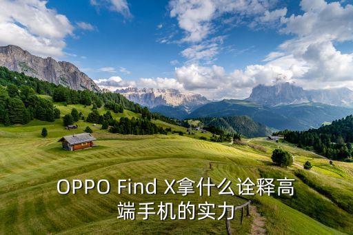 OPPO Find X拿什么詮釋高端手機(jī)的實(shí)力