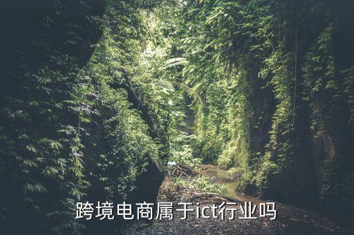 ict行業(yè)，跨境電商屬于ict行業(yè)嗎