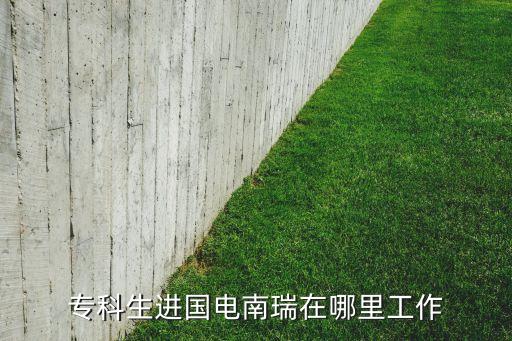 浙江南瑞電力自動化有限公司招聘,國電南自公司有何來頭?