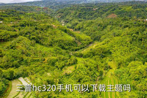 三普hc320手機(jī)可以下載主題嗎