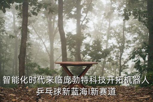 智能化時(shí)代來臨龐勃特科技開拓機(jī)器人乒乓球新藍(lán)海I新賽道