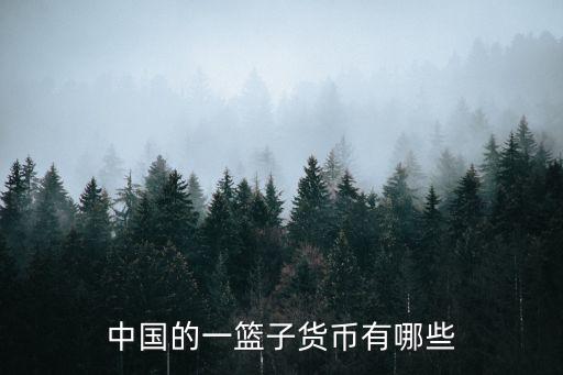 中國(guó)的一籃子貨幣有哪些