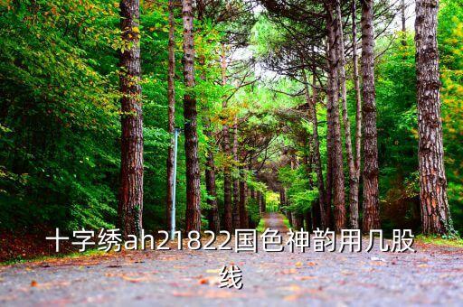 十字繡ah21822國色神韻用幾股線