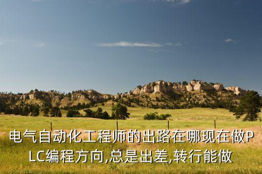 電氣自動化工程師的出路在哪現(xiàn)在做PLC編程方向,總是出差,轉(zhuǎn)行能做