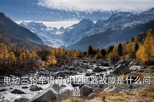 電動(dòng)三輪車語(yǔ)音講控制器故障是什么問題